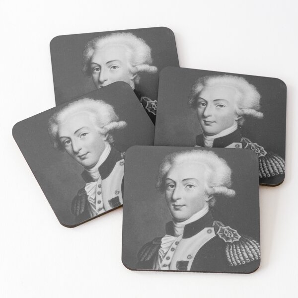 Item preview, Officer Marquis de Lafayette designed and sold by sh707.