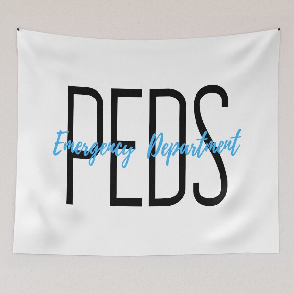 Item preview, PEDS Emergency Department Nurse - RN ER Pediatric ED Doctor  designed and sold by Sarocha Kaewsanod.