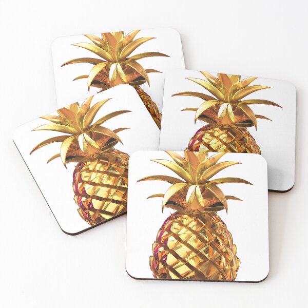 Item preview, golden pineapple, luxury pinapple, gold fruit designed and sold by Ladidia.