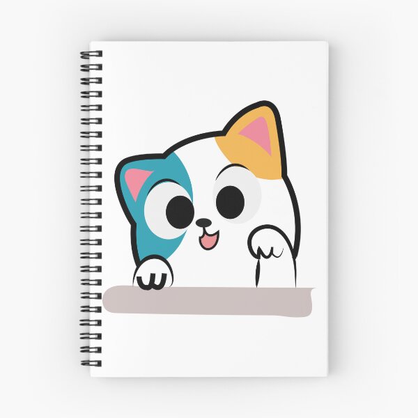 Item preview, cute cat logo design designed and sold by Covering.