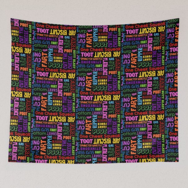 Item preview, Fart Words designed and sold by KrisInStitches.