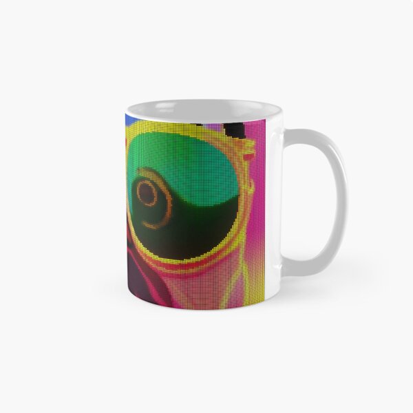 Artikelvorschau, Neon Colorful Abstract Pug 8-bit Pixel Art entworfen und verkauft von PixelDripped.