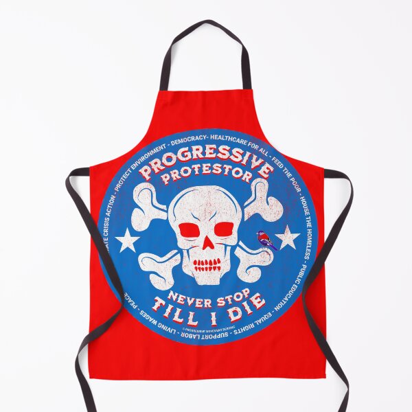 Item preview, PMD00427 Progressive Movement Designs Protestor distressed Skull Style for Progressives or democrats or Bernie Sanders supporters with goals designed and sold by ProgressiveLeft.