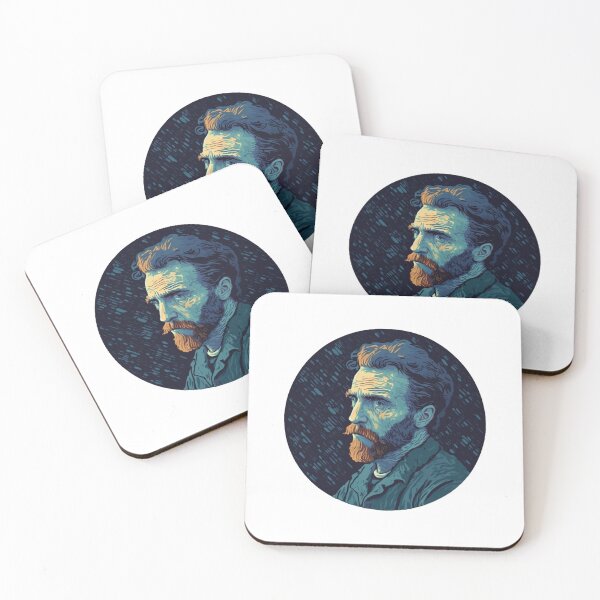 Item preview, Van Gogh Portrait 1 designed and sold by alnamla.