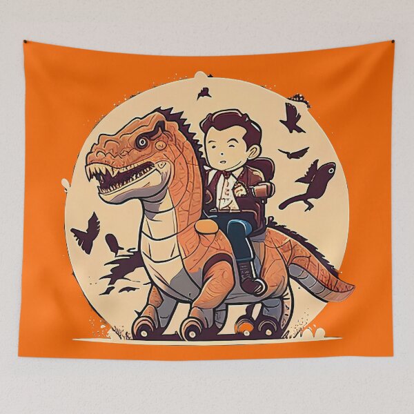 Item preview, Dargon Rider in Chinese Style designed and sold by PlanetDino.