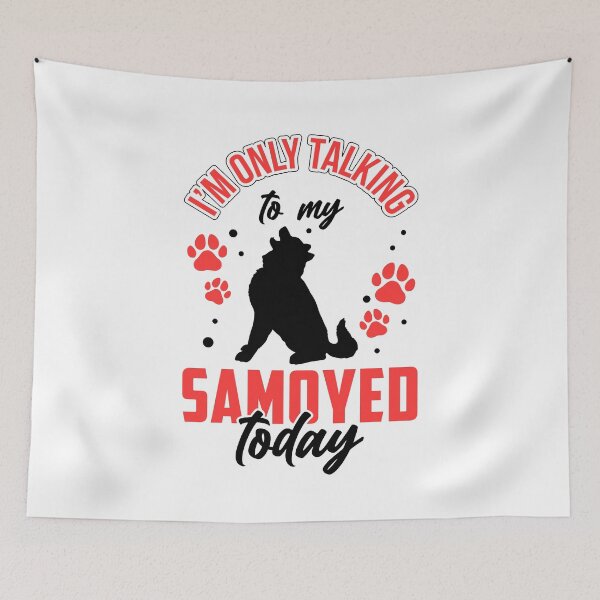 Item preview, Samoyed only talk to my Samoyed Spitz designed and sold by madgrfx.