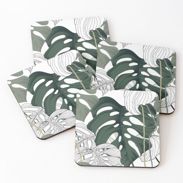 Item preview, Monstera Leaves designed and sold by ZedColors.
