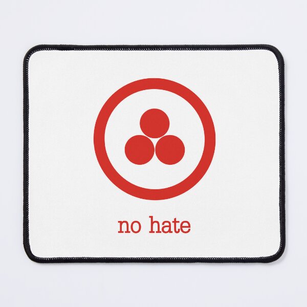 Item preview, no hate flag / Past, present and future within the Eternity / Banner of Peace designed and sold by OptLuv.