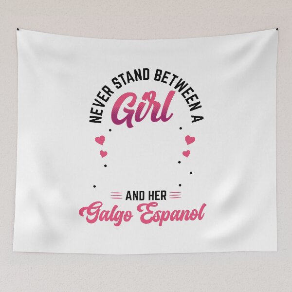 Item preview, A girl and her Galgo Espanol designed and sold by madgrfx.