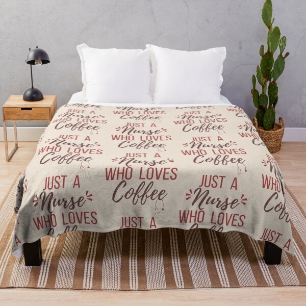 Item preview, Just a Nurse Who Loves Coffee | Coffee Lovers | Gifts for Nurses | Nursing designed and sold by DesignsRN.