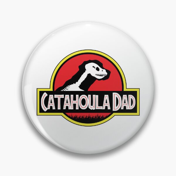 Item preview, (For Bright Background) Jurassic Catahoula Leopard Dog Dad designed and sold by More Cute Dogs.