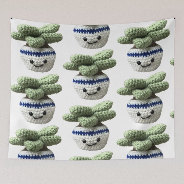 Item preview, Crocheted Succulent Image designed and sold by horsetastic.
