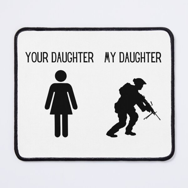 Item preview, Military daughter, soldier daughter, Active Duty Daughter designed and sold by uhnotsocool.