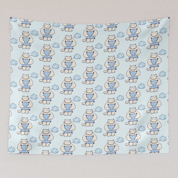 Item preview, Let's go to sleep says the tired cat designed and sold by IULIART.