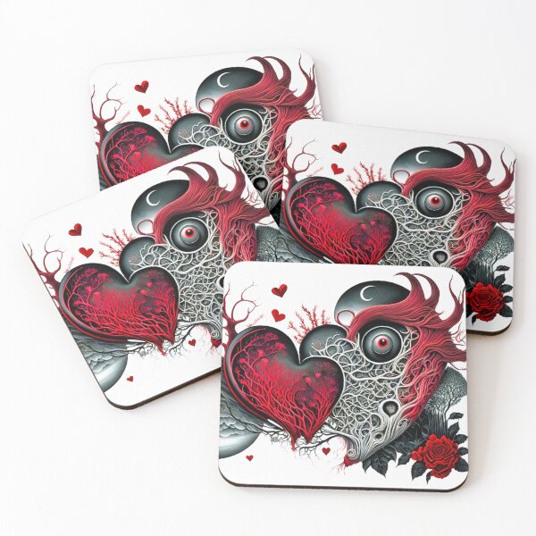 Item preview, Monster Motif "Creepy Valentine I" designed and sold by Garrulus glandarius.