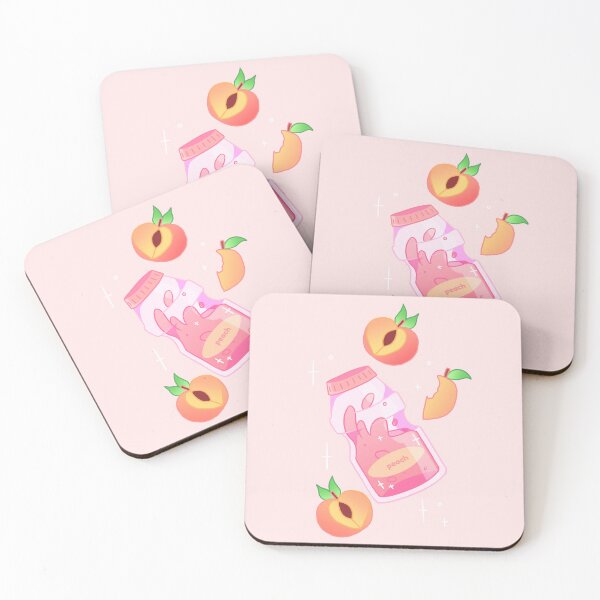 Item preview, Aesthetic Peach Yogurt Drink designed and sold by valdlrs.