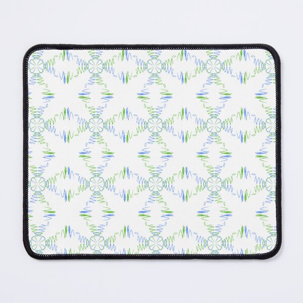 Item preview, Blue and green lines pattern designed and sold by Meo Design.