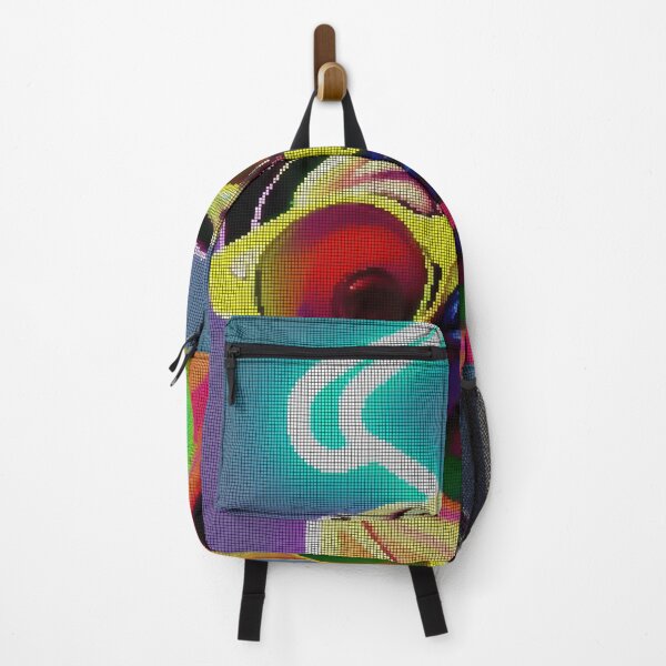 Item preview, Neon Colorful Abstract Pug 8-bit Pixel Art designed and sold by PixelDripped.