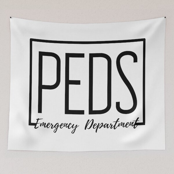 Item preview, PEDS Emergency Department Nurse - RN ER Pediatric ED Doctor  designed and sold by Sarocha Kaewsanod.