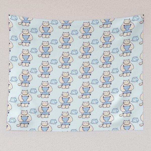 Item preview, Back to sleep says the tired cat designed and sold by IULIART.
