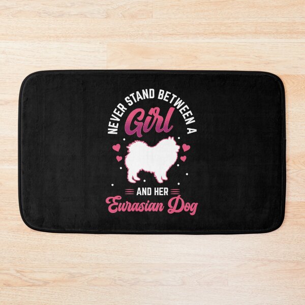 Item preview, Girl and her Eurasier Eurasian Dog designed and sold by madgrfx.