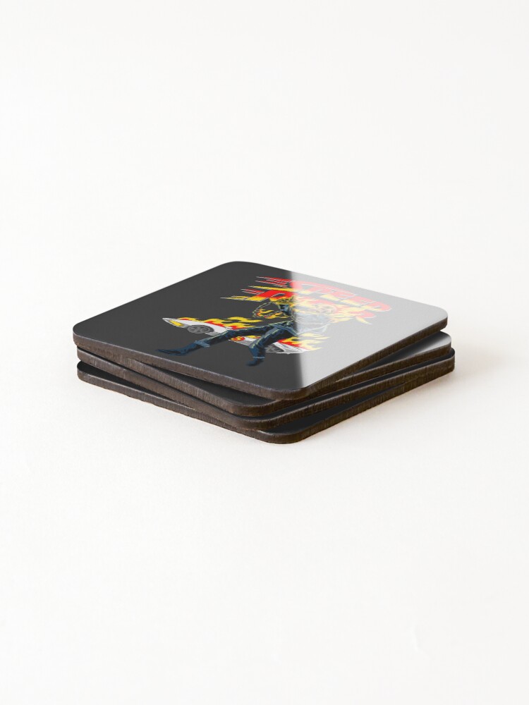 Thumbnail 4 of 5, Coasters (Set of 4), Ghost Rider/Speed Rider designed and sold by Dewieskeller.