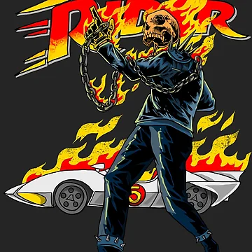 Artwork thumbnail, Ghost Rider/Speed Rider by Dewieskeller