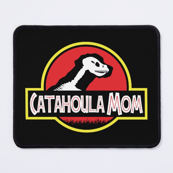 Item preview, (For Dark Background) Jurassic Catahoula Leopard Dog Mom designed and sold by More Cute Dogs.