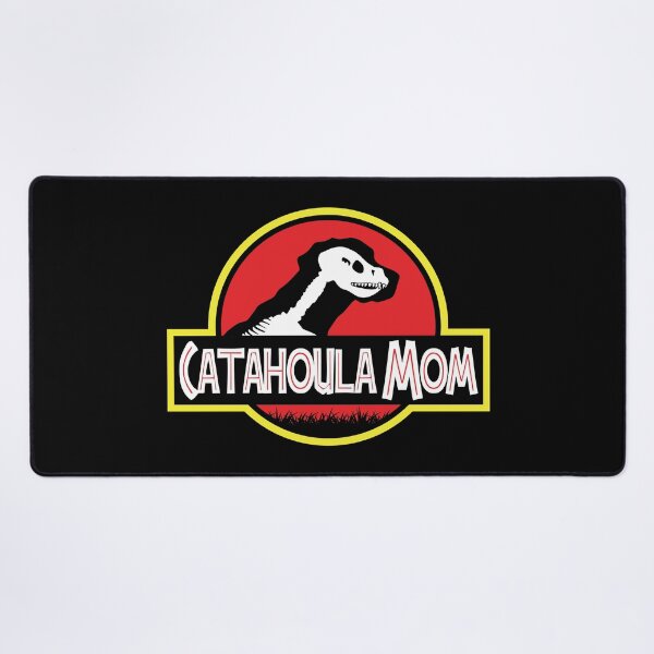 Item preview, (For Dark Background) Jurassic Catahoula Leopard Dog Mom designed and sold by More Cute Dogs.