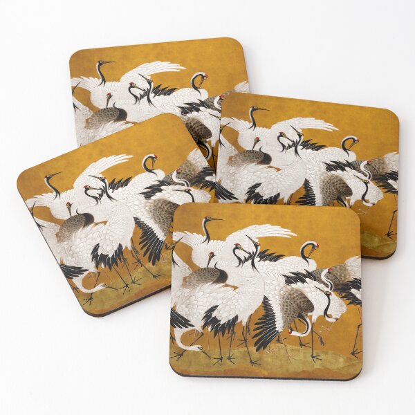 Item preview, Japanese Flock of Cranes designed and sold by siren-of-melet.