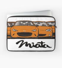 MX5 Miata Generations Orange T-Shirt Laptop Sleeve