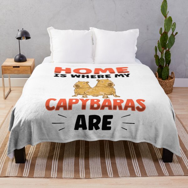 Item preview, Home is where my capybara is capybaras designed and sold by madgrfx.