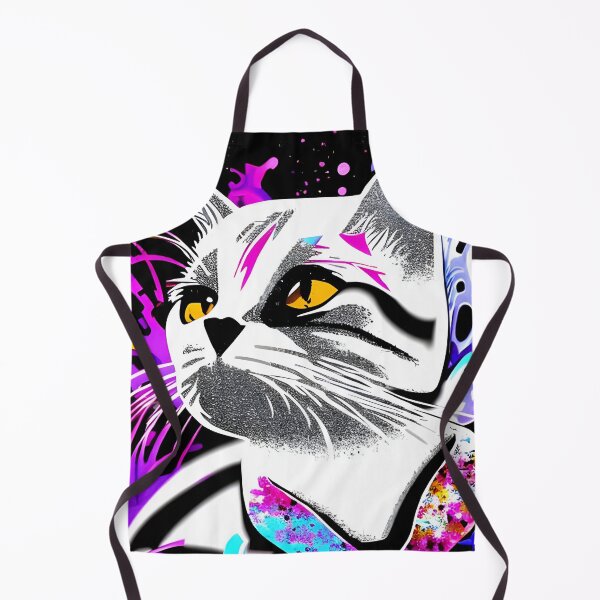 Item preview, Proud silver-grey cat with golden eyes designed and sold by Dalive.