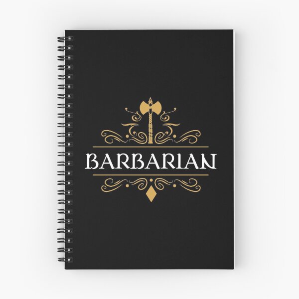 Item preview, Barbarian Barbarians DPS Tabletop RPG Addict designed and sold by pixeptional.