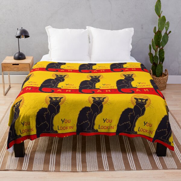 Item preview, Le Chat Noir ¿Me estás mirando? designed and sold by QuirkyCatz.