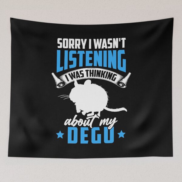 Item preview, Was distracted by degu Chilean rodent designed and sold by madgrfx.