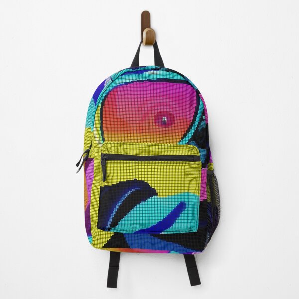 Item preview, Neon Colorful Abstract Pug 8-bit Pixel Art designed and sold by PixelDripped.