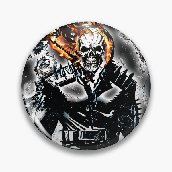 Item preview, Ghost Rider Skull In A Fire designed and sold by Dewieskeller.