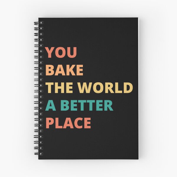 Item preview, You Bake The World A Better Place designed and sold by cherlizadesign.