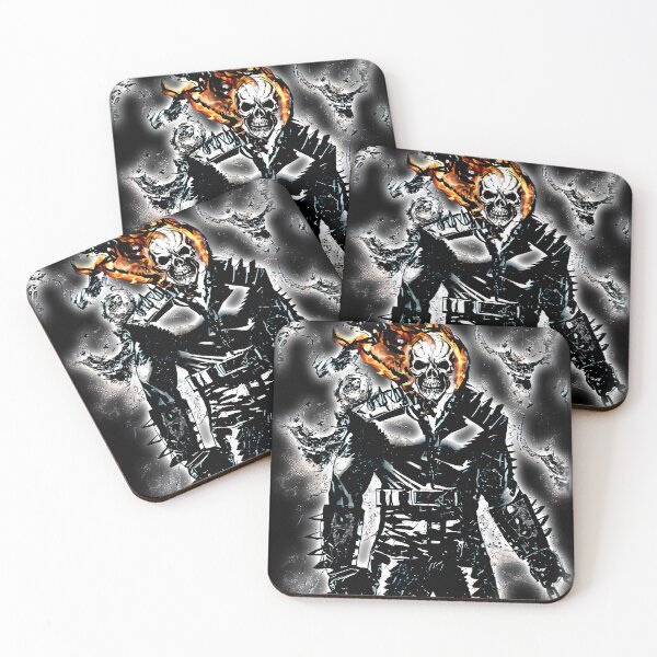 Item preview, Ghost Rider Skull In A Fire designed and sold by Dewieskeller.