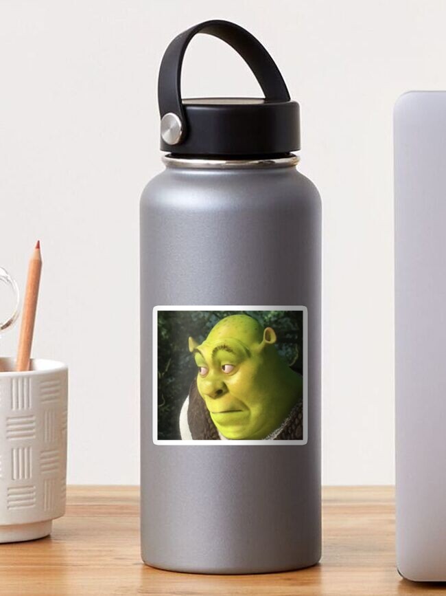 Shrek meme Photographic Print for Sale by Doflamingo99