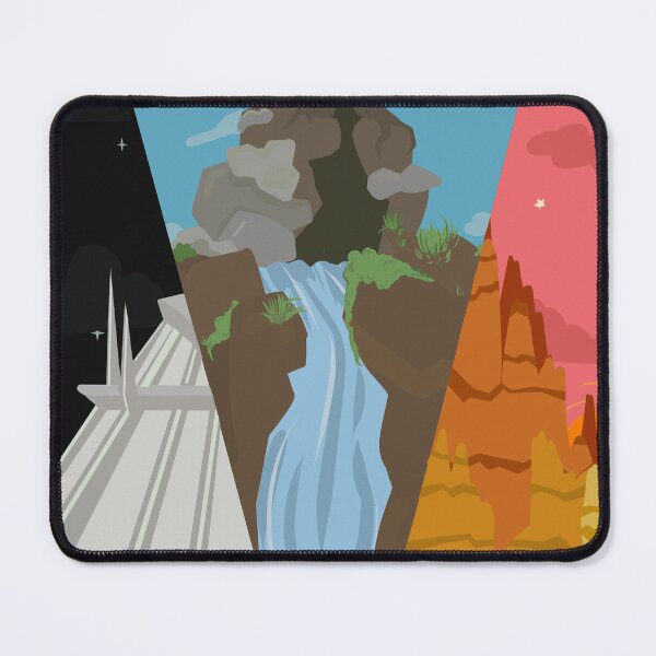Item preview, The Three Mountains designed and sold by -localghost.