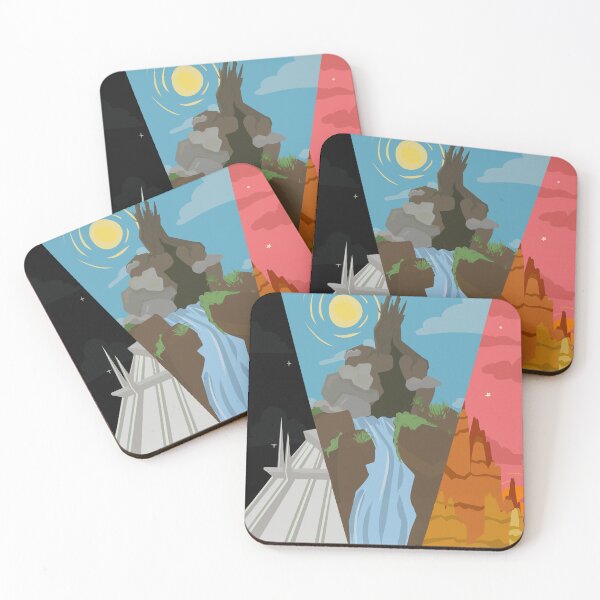 Item preview, The Three Mountains designed and sold by -localghost.