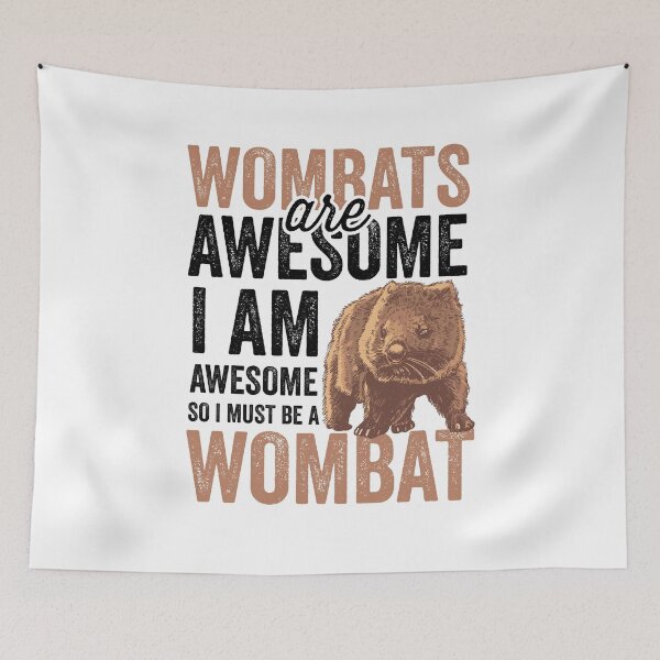 Item preview, Wombats are fantastic marsupial wombat designed and sold by madgrfx.