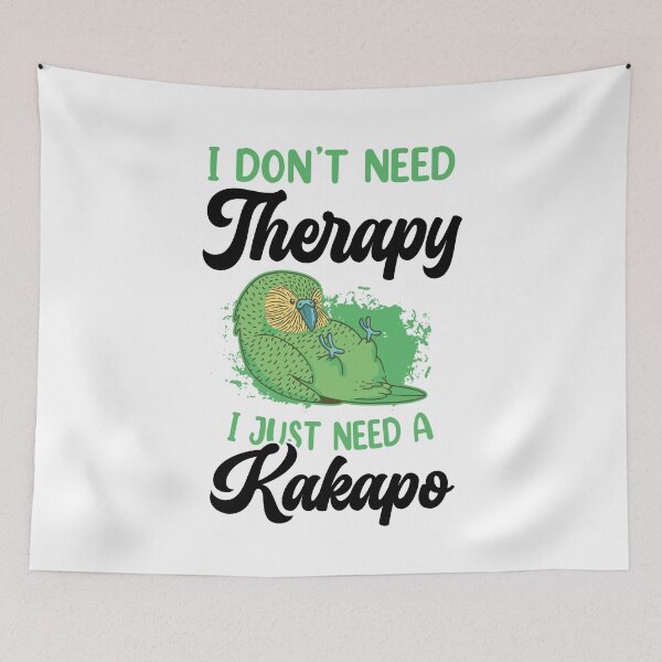 Item preview, Kakapo don't need therapy for flightless kakapo designed and sold by madgrfx.