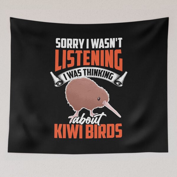 Aperçu de l'œuvre Kiwi oiseau drôle disant la Nouvelle-Zélande kiwi créée et vendue par madgrfx.