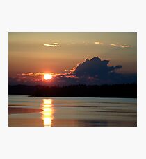 Early Summer Sunset Photographic Print
