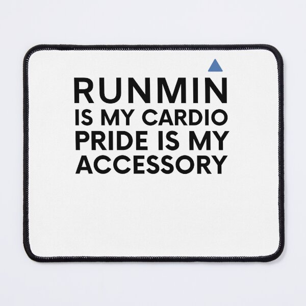 Item preview, Runmin Running is my cardio, pride is my accessory For Run and Sport lovers designed and sold by facePale.