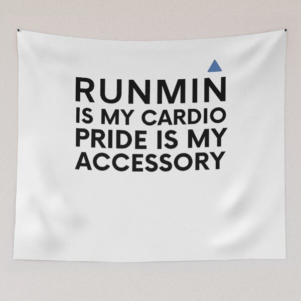 Item preview, Runmin Running is my cardio, pride is my accessory For Run and Sport lovers designed and sold by facePale.