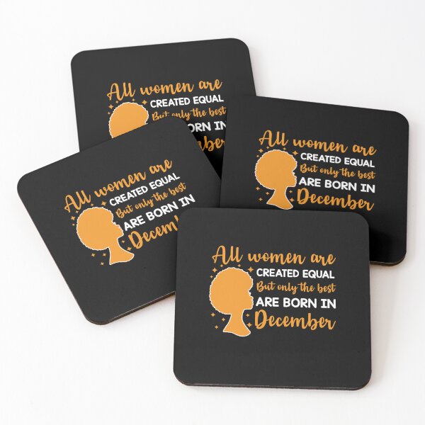 Item preview, Birthday Gifts For Women | All Women Are Created Equal But Only The Best Are Born In December | December Birthday Gift designed and sold by AMINE  ★★★★★.